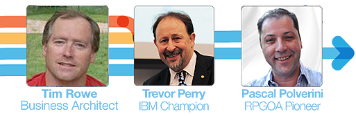 Tim Rowe for IBM i, Trevor Perry, Pascal Polverini RPGOA