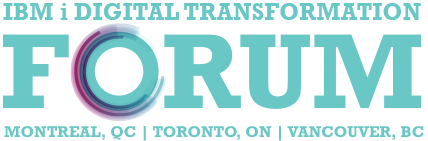 IBM i Digital Transformation Canadian Roadshow logo